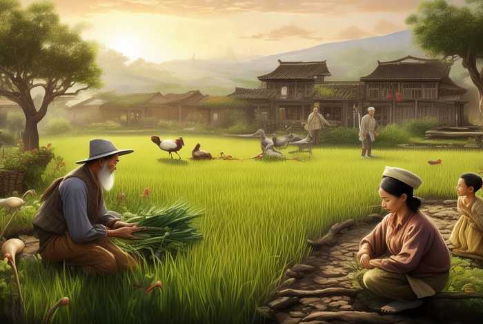 古代农家生活日常完整版；古代农家生活日常兮兮整理