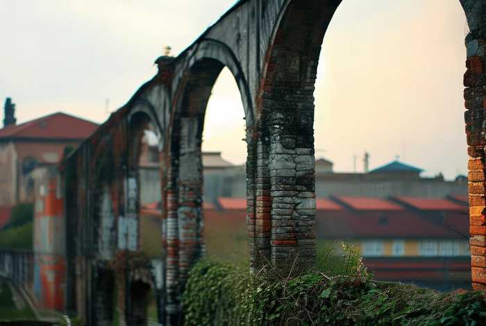 川沙微生活 上川铁路线旱桥，上川铁路川沙站旧址