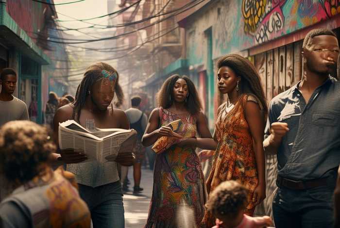 黑人生活照英文 - 黑人的生活现状怎么样？英语