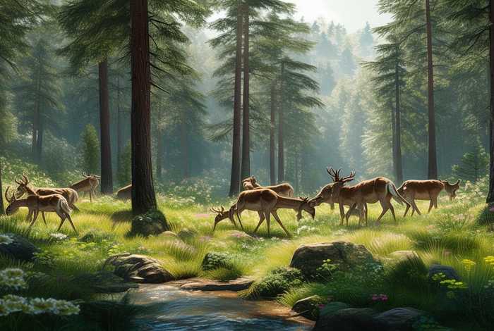 鹿生活在什么环境 鹿生活在什么环境中