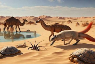 动物有什么本事才能在沙漠中生活 - 动物有什么本事才能在沙漠中生活呢