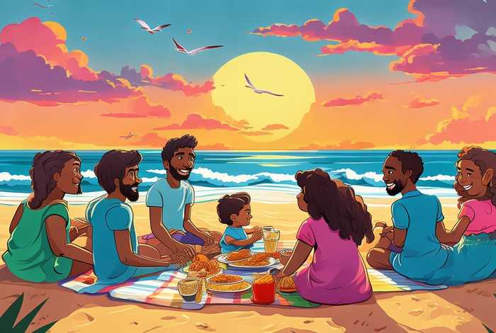 假期生活画图，假期生活画图怎么画