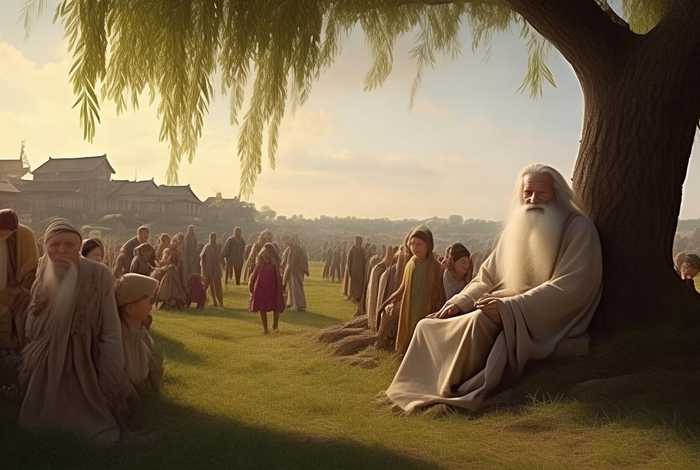 老子与百姓生活威锋 - 老子与百姓生活威锋的故事