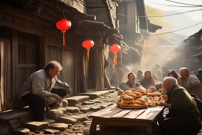 古镇生活一日三餐，古镇的生活气息