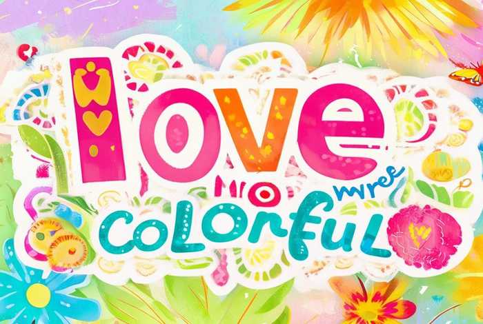 爱让生活更精彩可爱字体 爱让生活更精彩可爱字体设计