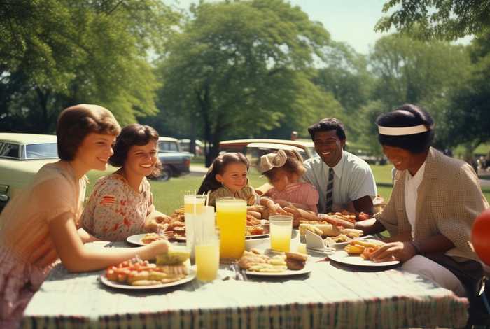 60年代幸福生活图片（60年代幸福生活图片大全）