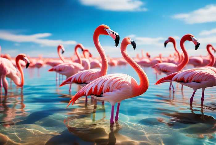 火烈鸟生活在什么水里（火烈鸟生活在什么水里面）
