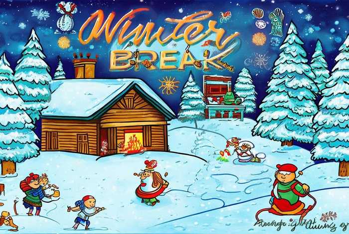 寒假生活手抄报（寒假生活手抄报内容）