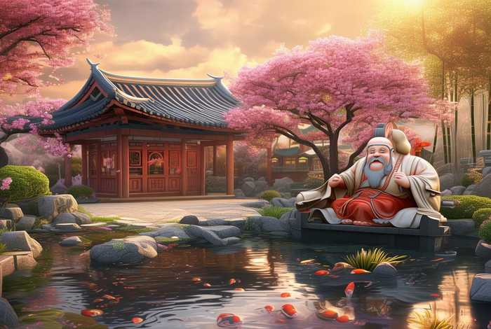 财神爷的悠闲生活漫画；财神爷的悠闲生活漫画在线观看