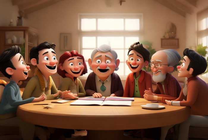 父子六人的幸福生活，父子六人的幸福生活漫画