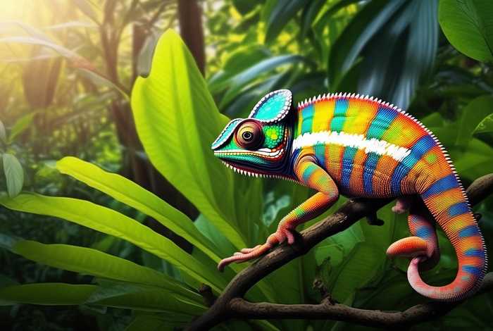 变色龙生活在哪里英语、变色龙生活在哪里英语怎么说