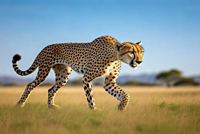 猎豹的生活习性文稿、猎豹的生活方式和外形特征