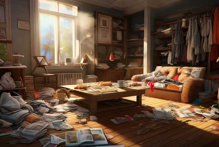 凌乱的生活实际（生活中凌乱的景象都有什么）
