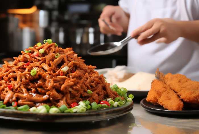 快乐生活一点通鱼香肉丝；快乐生活一点通香酥鱼