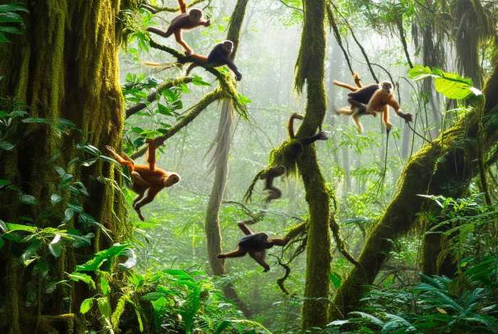 猴群的生活环境和特点、猴群的生活环境和特点是什么