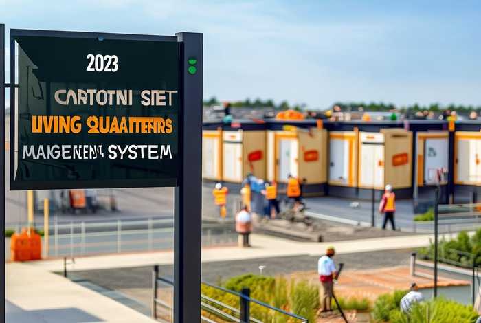 工地生活区管理制度牌模板2023最新版（建筑工地生活区管理制度范本）