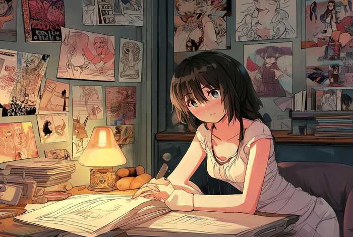 班花的日常生活动漫；班花的日记