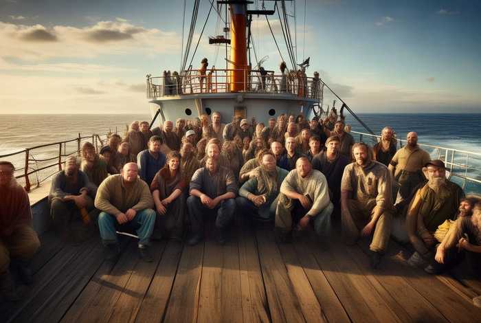 船员的生活照片（船员的生活照片图片）
