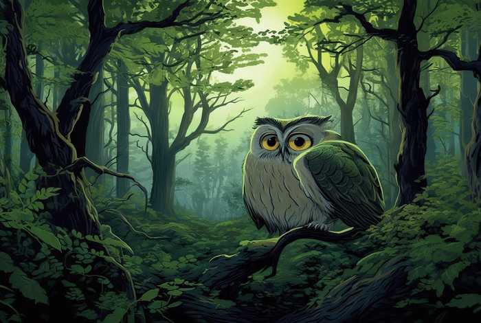 猫头鹰生活在森林还是草原，猫头鹰生活在森林还是草原里
