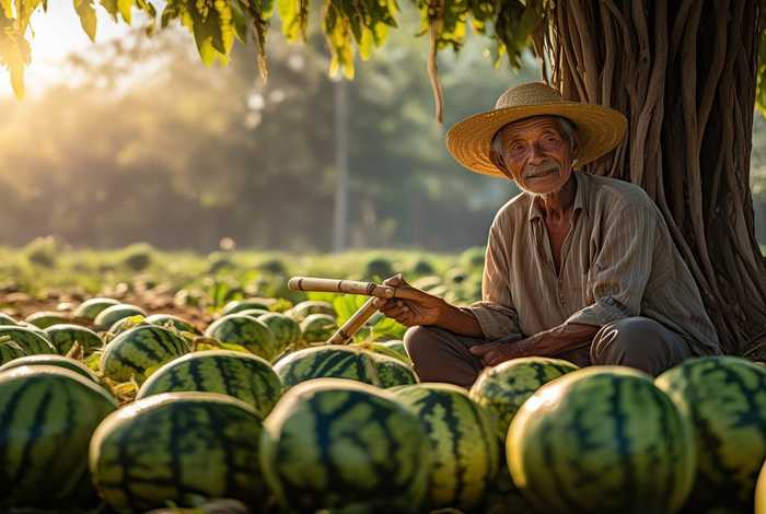 看瓜爷爷生活日常（看瓜爷爷生活日常小说）