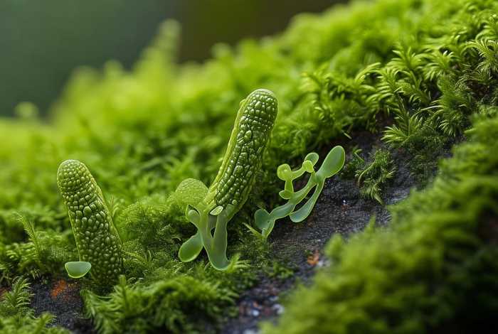 葫芦藓生活史中胚的出现及意义、详述葫芦藓的生活史