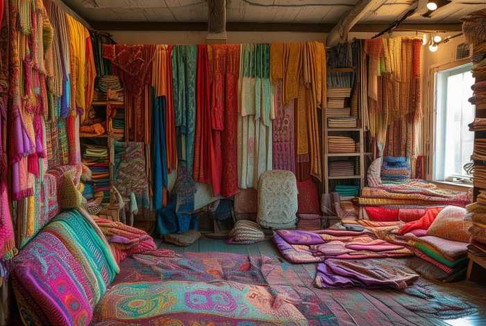 布艺生活馆内景 - 布艺生活馆内景设计