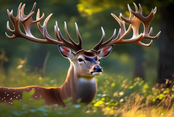 梅花鹿鹿茸，梅花鹿鹿茸图片
