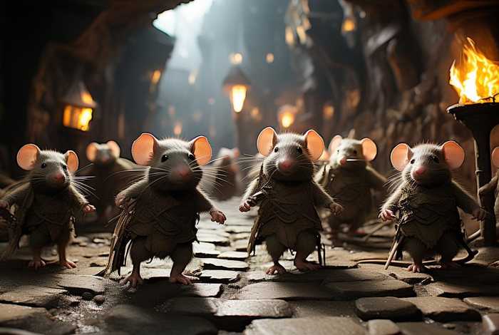 老鼠生活在地下城的动画片；老鼠生活在地下城的动画片叫什么