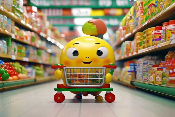 豆豆生活超市 - 豆豆去超市故事 豆豆生活超市 - 豆豆去超市故事