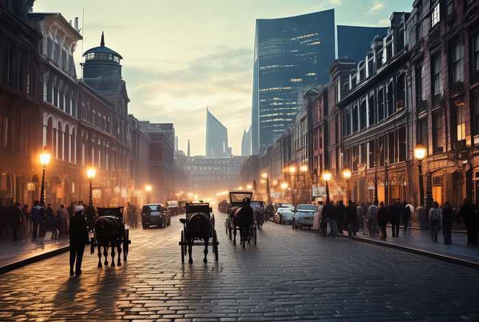 过去和现在的生活变化图片 - 过去和现在的生活变化图片对比