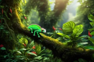 变色龙的生活习性ppt；变色龙的生活环境是什么