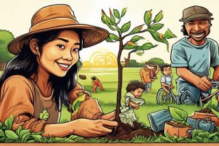 低碳生活手抄报漂亮人物、低碳生活的手抄报怎么画？