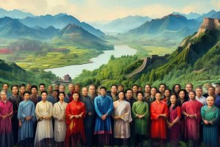 彩色的中国朗诵稿（彩色的中国朗诵稿拼音版）