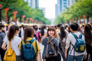 国外留学生在中国生活；中国留学生在国外的真实生活