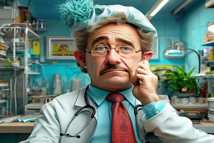 机智的医生生活手绘图（机智的医生生活手绘图片）