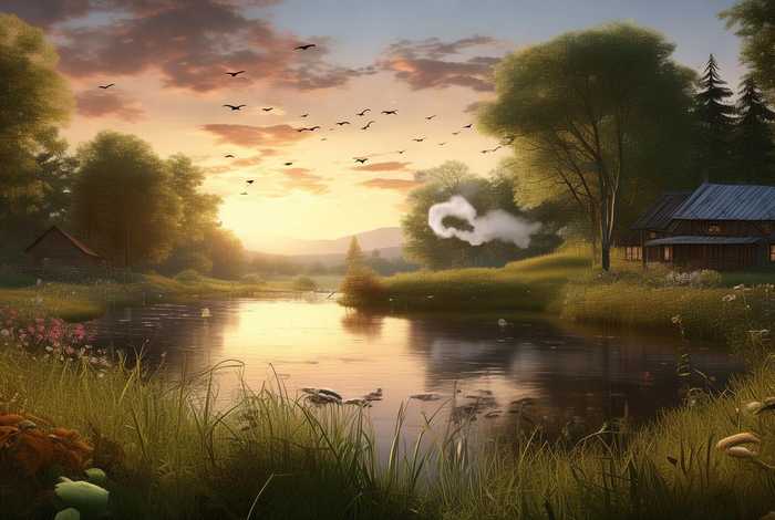 故乡生活风景 - 故乡风景说说心情 故乡生活风景 - 故乡风景说说心情