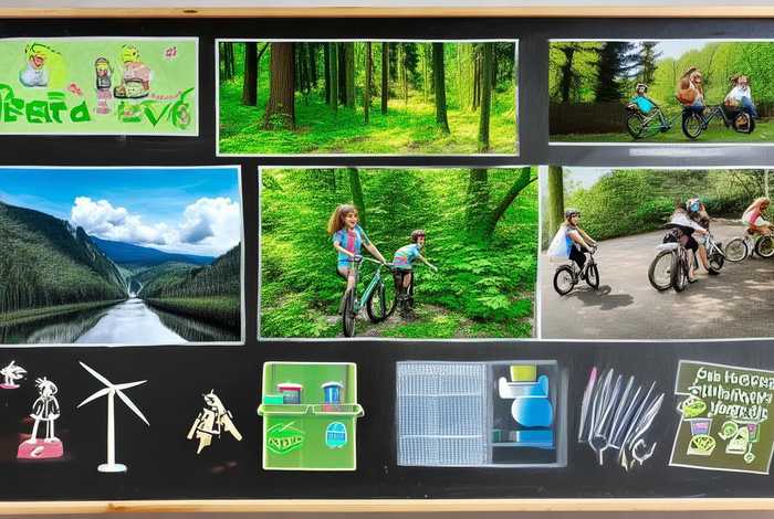 绿色环保低碳生活、绿色环保低碳生活黑板报