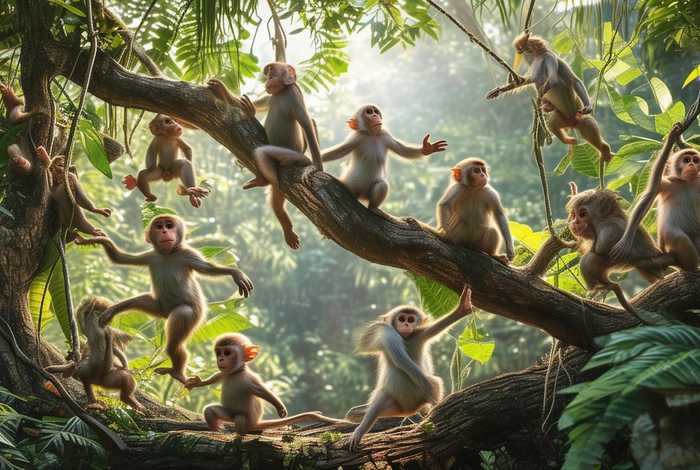 猴群生活习性（猴群的生活特性）
