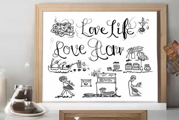 爱生活爱劳动手抄报黑白简单、爱生活爱劳动手抄报黑白简单又好看