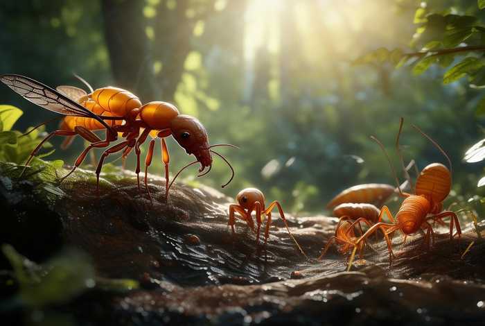 白蚁的生活是有四个阶段（白蚁的生活是有四个阶段吗）