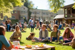 快乐的校园生活500字；快乐的校园生活500字左右