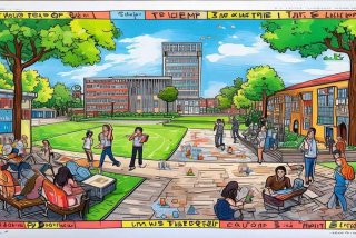 关于校园生活的手抄报高难度，关于校园生活的手抄报高难度图片