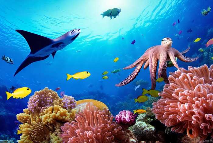 介绍海底动物的生活方式 - 介绍海底动物的生活方式作文