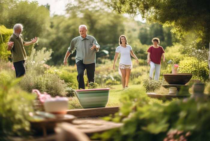 关于健康生活的绘画 - 关于健康与生活的绘画