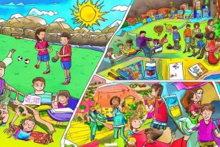 多彩的课余生活ppt - 多彩的课余生活手抄报