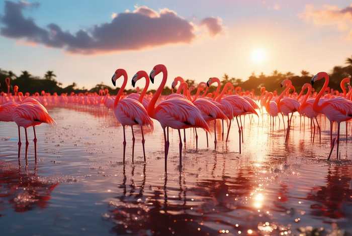 火烈鸟的栖息地、火烈鸟的栖息地图片 火烈鸟的栖息地、火烈鸟的栖息地图片