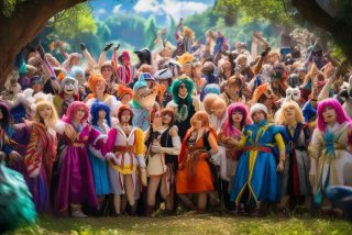 爱魔兽爱生活 大家一起cos 爱魔兽爱生活大家一起玩cos