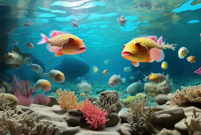 河豚生活在哪里地图；河豚生活在哪里视频