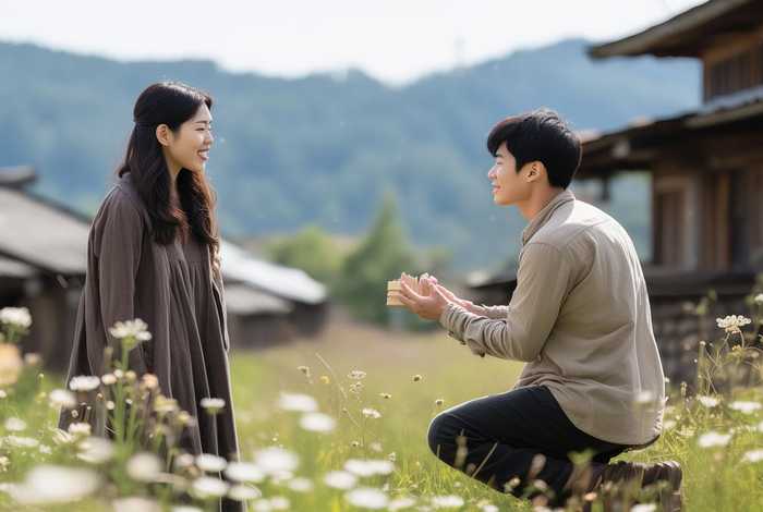 苦乐村官万乐和赵友宝婚后生活 - 苦乐村官赵友宝向万乐求婚