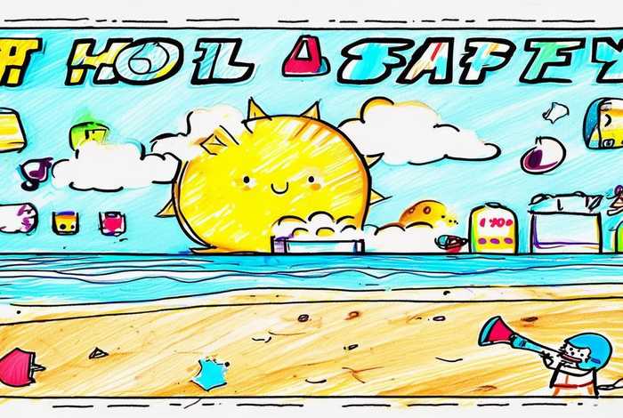 关于假期安全的手抄报 关于假期安全的手抄报铅笔画